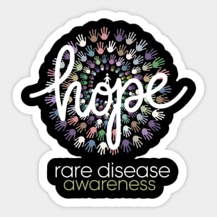 Hope Rare Disease Awareness Day Sticker